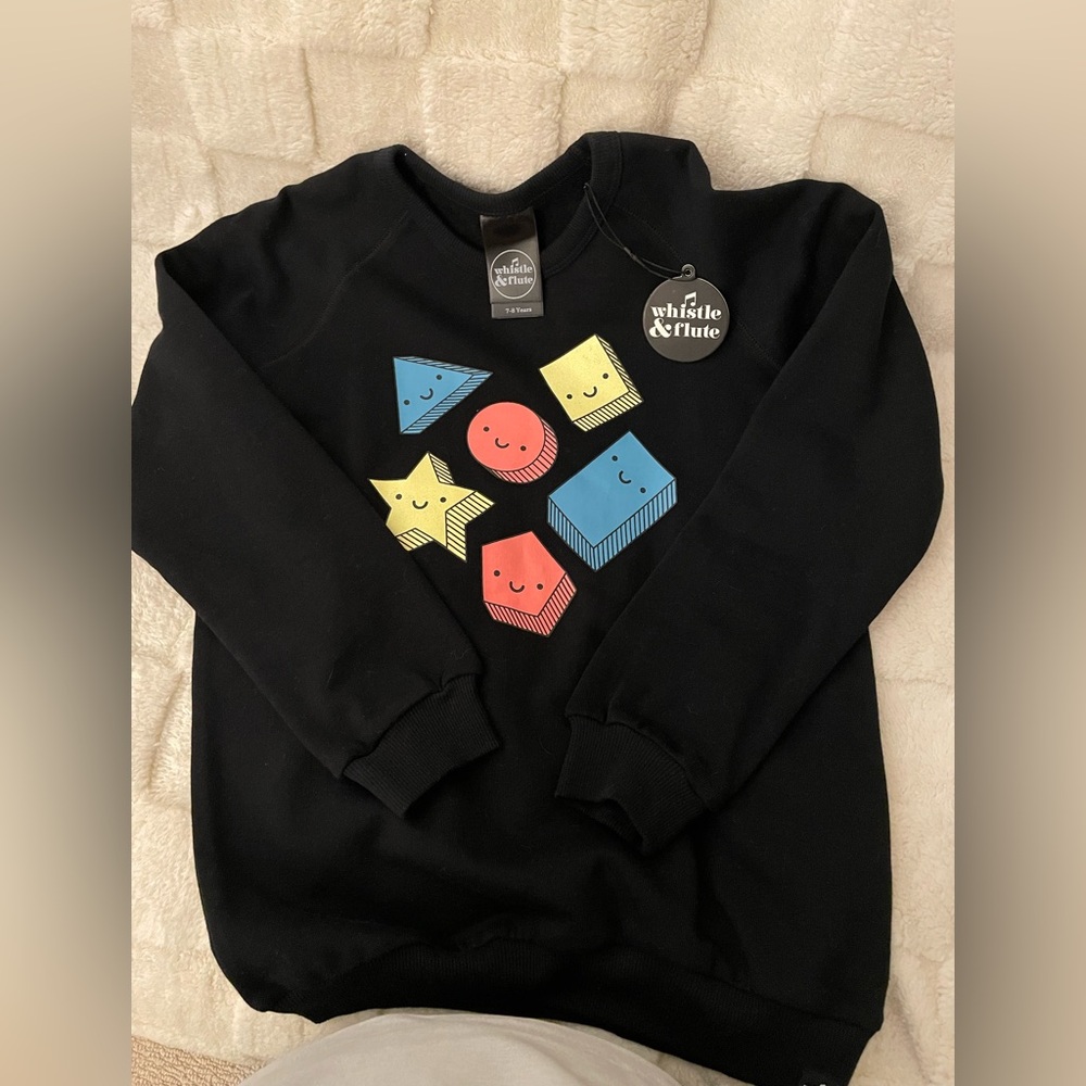 Brand new Whistle & Flute kids Toy Blocks Sweatshirt